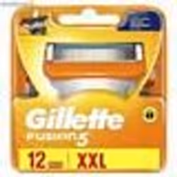Lames de rasoir Fusion5 - GILLETTE - Lot de 12 - 5 lames précises - Lame de précision
