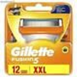 Lames de rasoir Fusion5 - GILLETTE - Lot de 12 - 5 lames précises - Lame de précision