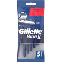 GILLETTE Rasoirs jetables Blue II x5