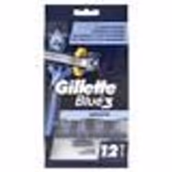 Gillette Blue 3 Rasoirs Jetables x12