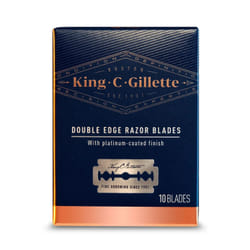 Gillette King C. lame de rasoir 10 pièce(s) Acier inoxydable Hommes