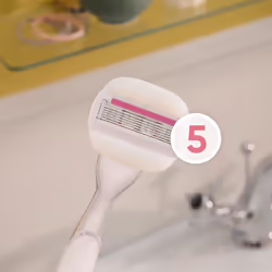 Gillette Comfortglide Sugarberry 1 tête(s) Argent, Blanc