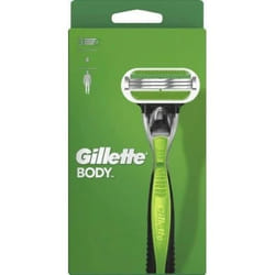 Gillette BODY rasoir pour hommes Rasoir de sécurité Noir, Vert