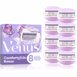 Vous rêvez d’un rasage parfaitement lisse qui vous apporte également un soin&nbsp;? Les lames de rechange Gillette Venus Comf ...