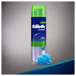 Gillette Series Sensitive, Gel de rasage, Hommes, Peau sensible, 200 ml, 1 pièce(s)