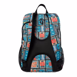 Totto Goctal sac à dos Cartable sac à dos Bleu, Rouge Polyester