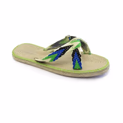 Brasileras M3STC016_36 claquette et tong Femelle Vert