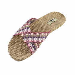 Brasileras M1TZD6048_34-35 claquette et tong Femelle Violet