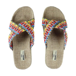 Brasileras M1TZD6043_34-35 claquette et tong Femelle Multicolore