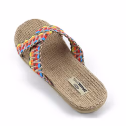 Brasileras M1TZD6043_34-35 claquette et tong Femelle Multicolore