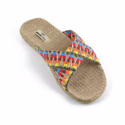 Brasileras M1TZD6043_34-35 claquette et tong Femelle Multicolore
