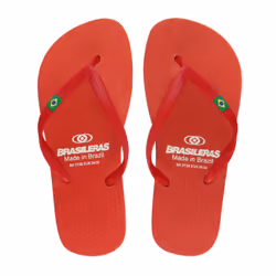 Brasileras UBCLA12_33-34, Enfant, Tongs, Rouge, 33-34, Caoutchouc, 1 pièce(s)