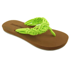 Brasileras UBCRHE16_35-36 Chaussure Sandales Femelle Vert