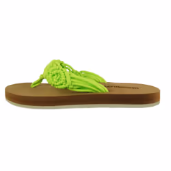 Brasileras UBCRHE16_35-36 Chaussure Sandales Femelle Vert