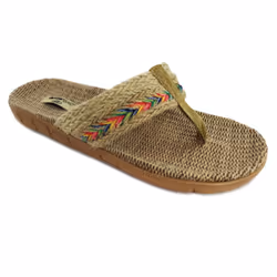 Brasileras UBTRCK10027-1_34-35, Sandales, Femelle, Adulte, Beige, 34-35, Caoutchouc