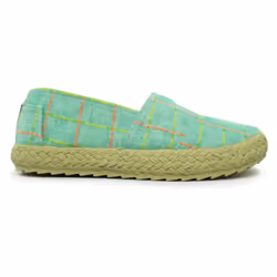 Brasileras UECOOLMT16_40 Chaussure Espadrilles Femelle Vert