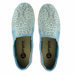 Brasileras UECOOLMR18_36 Chaussure Espadrilles Femelle Bleu