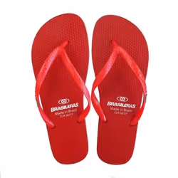 Brasileras UBCLAPRLW12_36-37, Femelle, Adulte, Tongs, Rouge, 36-37, Caoutchouc