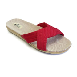 Brasileras UBTR50CL12_34-35 Chaussure Sandales Femelle Rouge