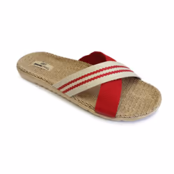 Brasileras UBTRMDI12_34-35, Sandales, Femelle, Adulte, Rouge, 34-35, Caoutchouc