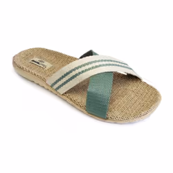 Brasileras UBTRMDI46_34-35, Sandales, Femelle, Adulte, Vert, 34-35, Caoutchouc