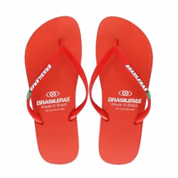Brasileras UBCLAWSS1912_40-41, Femelle, Adulte, Tongs, Rouge, 40-41, Caoutchouc