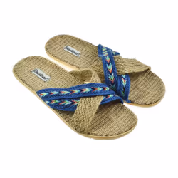 Brasileras UBTRLOM19_38-39, Sandales, Femelle, Adulte, Bleu, 38-39, Caoutchouc