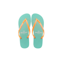 Brasileras UBCLACCBWNN4613_36-37 claquette et tong Femelle Vert, Orange