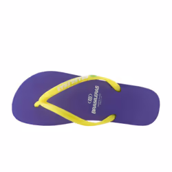 Brasileras UBCLACCBWNN2114_38-39 claquette et tong Femelle Violet, Jaune