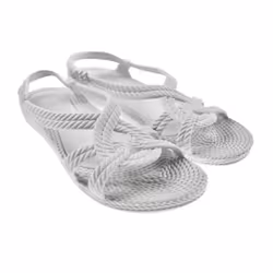 Brasileras UBKEMA11_39 Chaussure Sandales Femelle Blanc