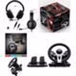Volant et pédales de jeu Vidéo Race Pro Wheel 2 compatible Xbox Séries XS PS4 PS3 SWITCH PC SPIRIT OF GAMER + CASQUE GAMER S  ...