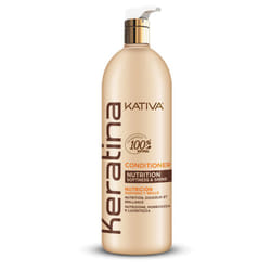 KATIVA Keratin Conditioner Après-shampoing professionnel 1000 ml Femmes