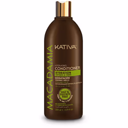 KATIVA Macadamia Conditioner 500 ml, Femmes, Après-shampoing non-professionnel, Cheveux secs, Toutes les couleurs, Hydratant, ...