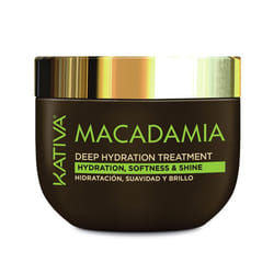 KATIVA Macadamia Deep Hydration Treatment 250ml masque pour cheveux Femmes