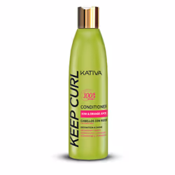 KATIVA Keep Curl Conditioner, Femmes, Après-shampoing professionnel, Cheveux bouclés, Toutes les couleurs, Hydratant, Brillan ...