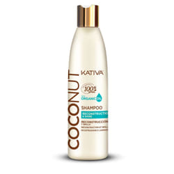 KATIVA Coconut Shampoo 250 ml Shampoing Professionnel Femmes