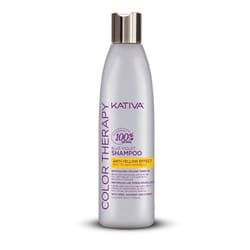 KATIVA Color Therapy Anti Yellow Effect Shampoo 250 ml Shampoing Non-professionnel Femmes