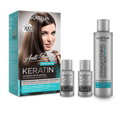 Kératine ANTI-FRIZZ lissage sans réparation de fer termine 30 jours 3 unités