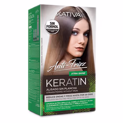 KATIVA Anti Frizz XTRA SHINE Remède pour renforcer les cheveux