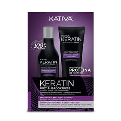 KATIVA Post Alisado Xpress Brazilian Post Straightening Kit