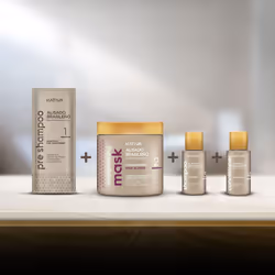 Kativa Professional Étui De Lissage Brésilien Pro Blonde 6 pcs - Vue supplémentaire 4