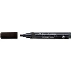 Faber-Castell 153199 marqueur indélébile Pointe biseautée Noir