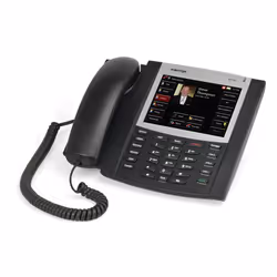 Mitel 6739i, Téléphone IP, Noir, Combiné filaire, Sur bureau/mural, 1000 Mbit/s, Administrateur, Utilisateur