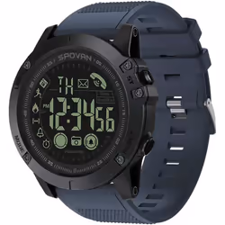 Montre Connectée Femmes Homme Sport Bracelet Connecté Étanche Montre Intelligente Cardiofréquencemètre Tracker dActivité