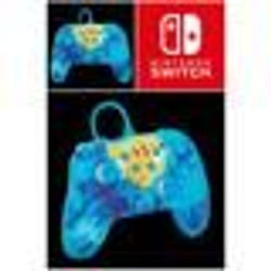 Manette filaire - Nintendo - Pikachu Tie Dye - Câble USB détachable - 3 boutons mappables - 35 mm audio