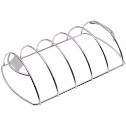 Weber Spare-Rib, Support de cuisson pour côtes, Acier inoxydable, Q 200/2000 AND LARGER GAS BARBECUES, AND 47CM AND LARGER CH ...