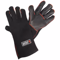 Weber 17896, Gants, Noir, Rouge, Cuir, 36 mm, 350 mm, 174 mm