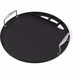 Transformez votre barbecue à charbon Weber 57 cm en véritable plancha grâce à cette plaque en fonte émaillée haute performanc ...