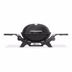 Le Weber Q 1200 N est équipé de grilles en fonte émaillée, assurant une diffusion optimale de la chaleur pour des viandes ten ...