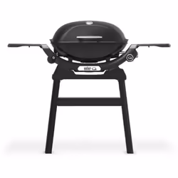 Compact, puissant et fonctionnel, le Weber Q 2200 N noir sur stand est idéal pour les petits extérieurs et les amateurs de gr ...